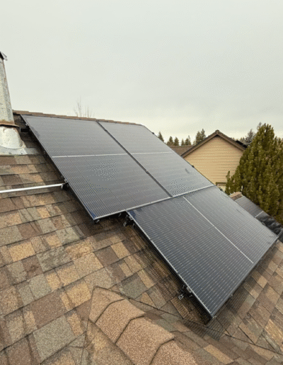 Clean panels getting maximum sun